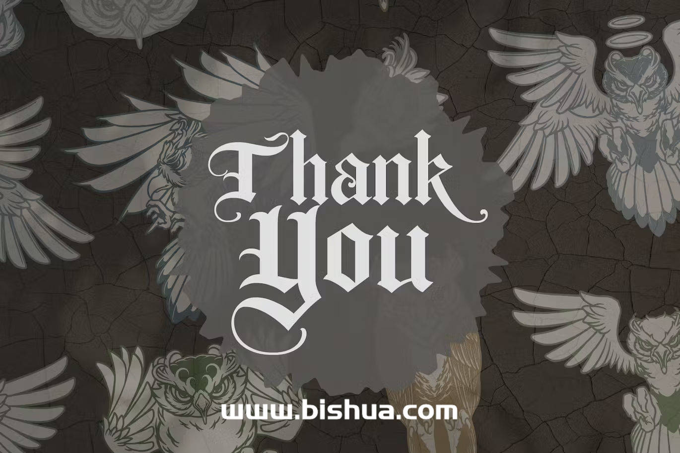 Procreate笔刷丨手绘猫头鹰印章笔刷套装