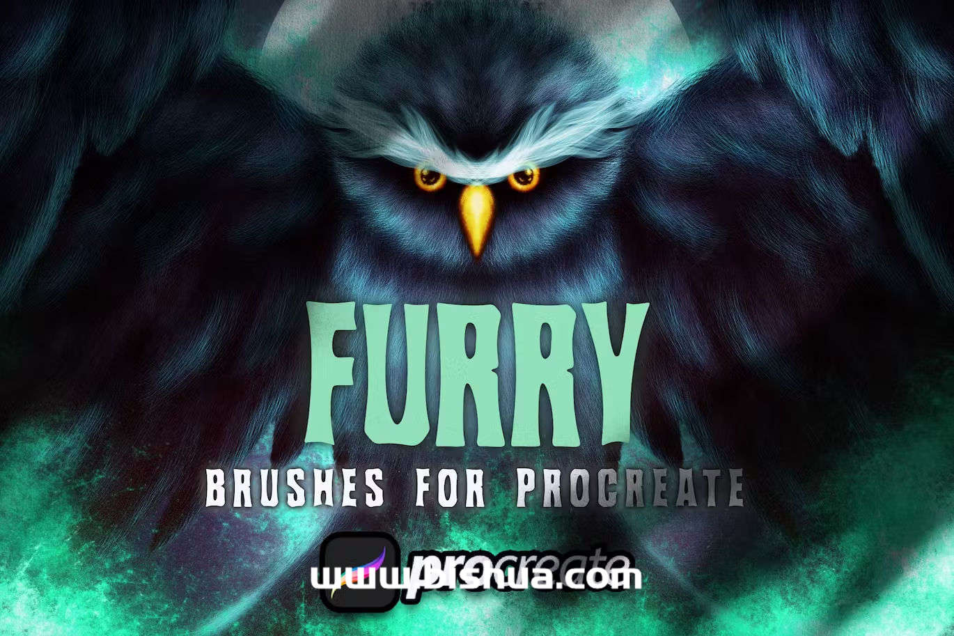 Procreate笔刷丨毛发质感手绘创作笔刷