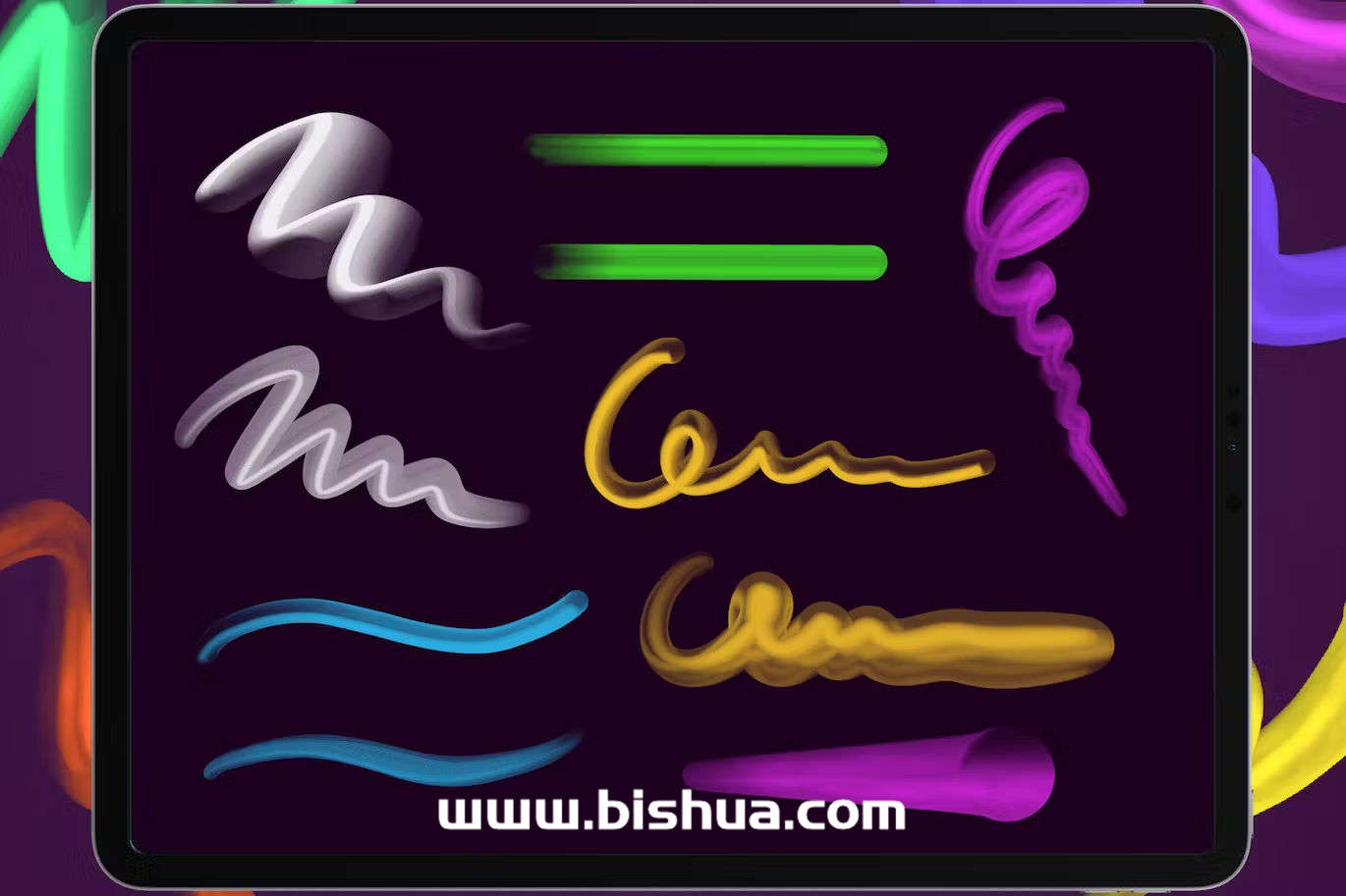 Procreate笔刷丨超现实3D笔刷包