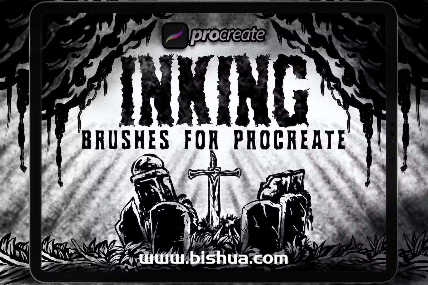 Procreate笔刷丨设计专业插画勾线笔刷