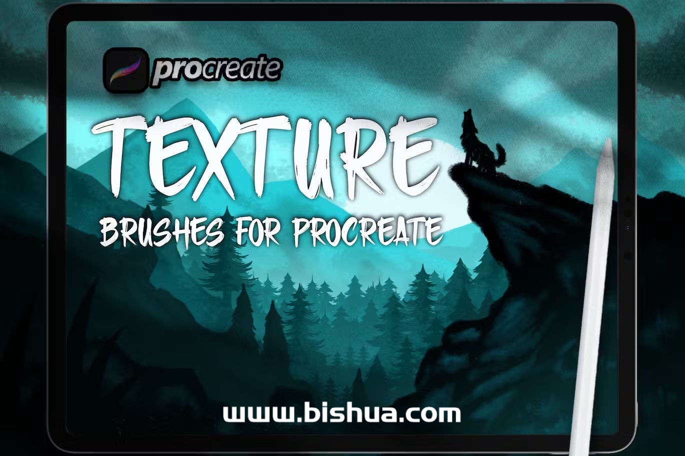 Procreate笔刷丨手绘纹理笔刷