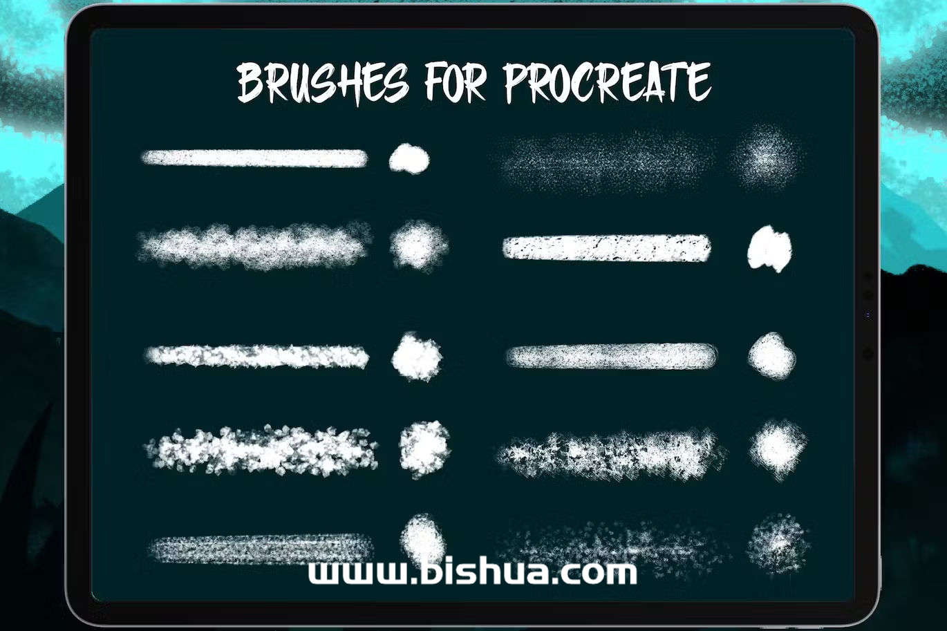 Procreate笔刷丨手绘纹理笔刷