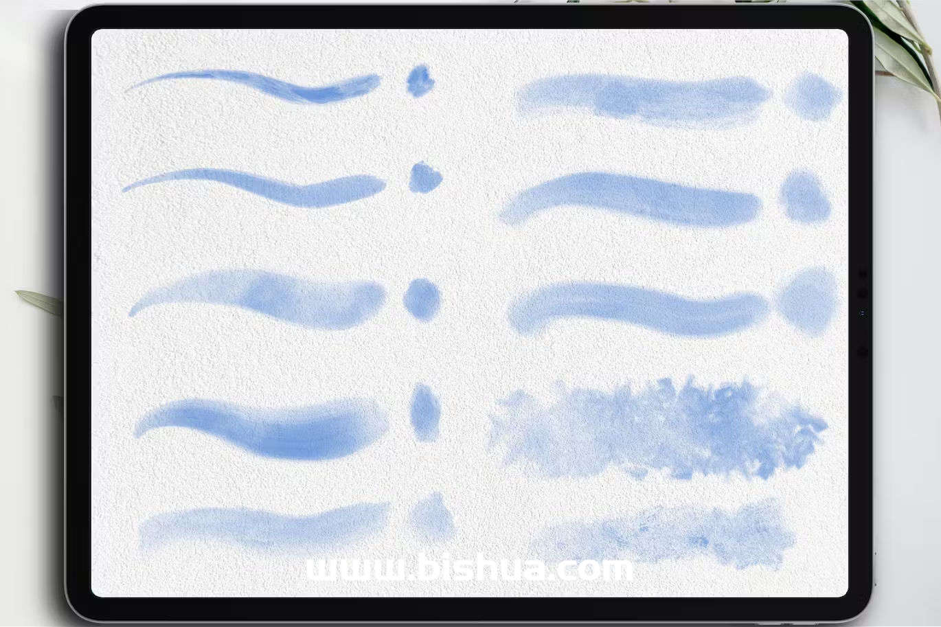 Procreate笔刷丨通透水彩质感笔刷
