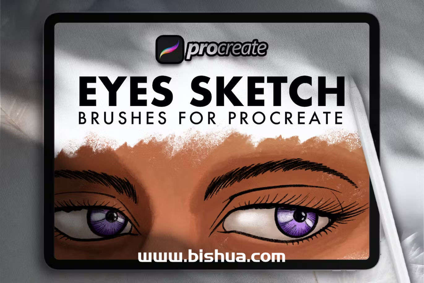 Procreate笔刷丨眼部图案系列笔刷